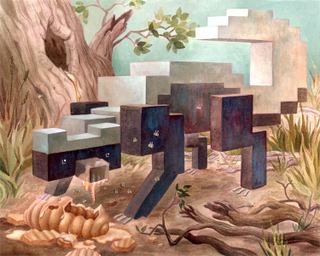 Illustration for article titled Enjoy The Serenity of Pixelated Nature with Laura Bifano's 8-Bit Animals